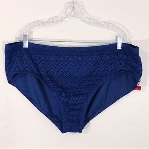 Catalina Blue Lace Bikini Bottom Size 22/24W